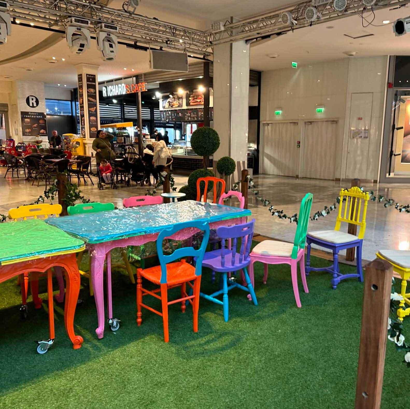 atelier créatif - mobilier de seconde main - ressourcerie